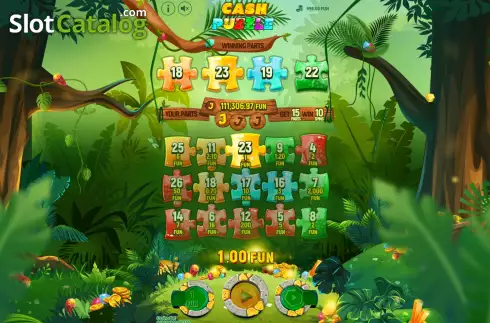 Скрин3. Cash Puzzle слот