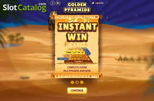 Скрин3. Golden Pyramids слот