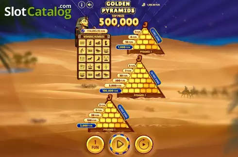 Скрин5. Golden Pyramids слот