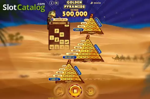 Скрин6. Golden Pyramids слот