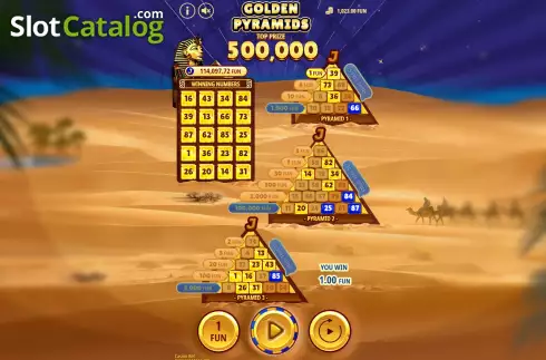 Скрин8. Golden Pyramids слот