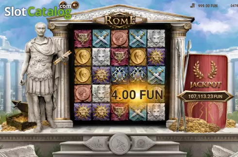 Скрин4. Fortunes of Rome слот