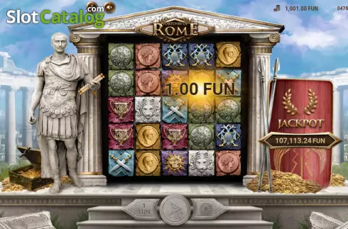 Скрин3. Fortunes of Rome слот