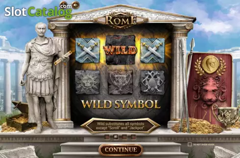 Скрин6. Fortunes of Rome слот