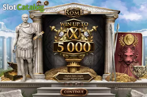Скрин7. Fortunes of Rome слот