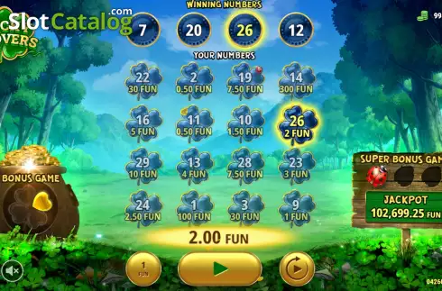 Скрин4. Lucky Clovers (7777 Gaming) слот
