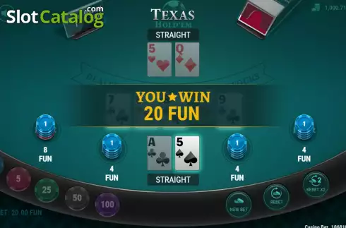 Скрин4. Texas Hold'em (7777 Gaming) слот