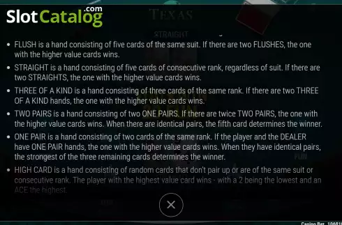 Скрин9. Texas Hold'em (7777 Gaming) слот