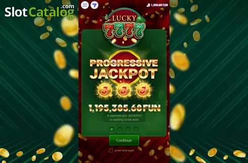 Скрин2. Lucky 7777 слот