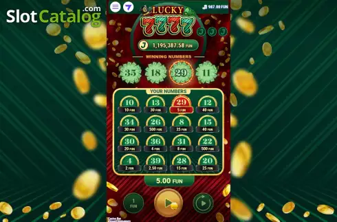 Скрин5. Lucky 7777 слот