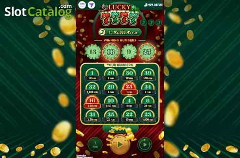 Скрин7. Lucky 7777 слот