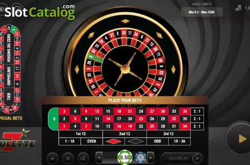 Скрин2. Roulette 7 слот