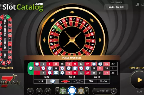 Скрин3. Roulette 7 слот