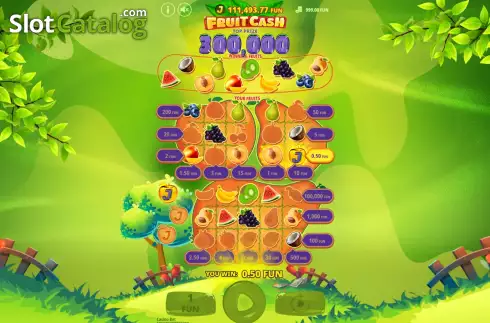 Скрин4. Fruit Cash слот