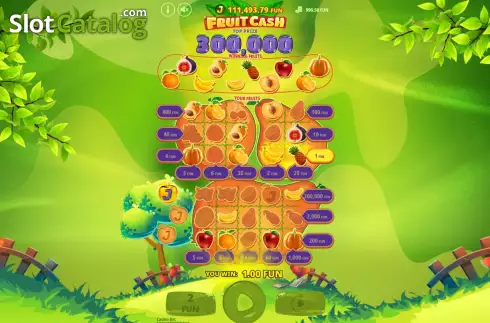 Скрин5. Fruit Cash слот