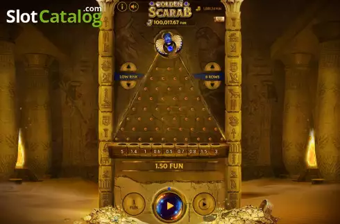 Скрин4. Golden Scarab слот