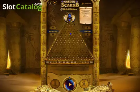 Скрин3. Golden Scarab слот
