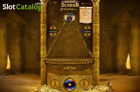 Скрин5. Golden Scarab слот