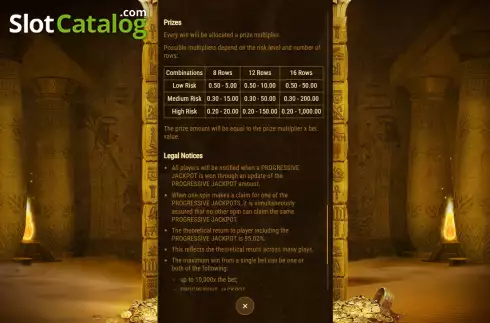Скрин8. Golden Scarab слот
