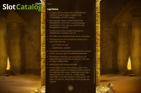 Скрин9. Golden Scarab слот