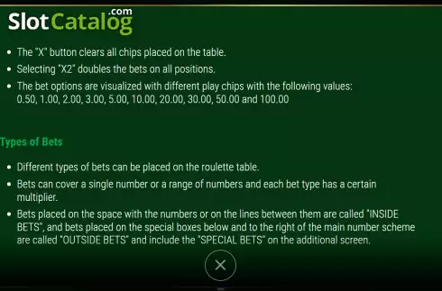 Скрин7. European Roulette (7777 Gaming) слот