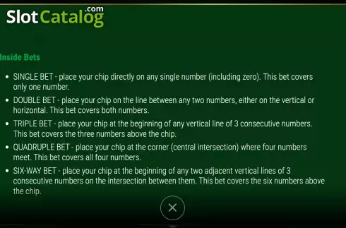 Скрин8. European Roulette (7777 Gaming) слот