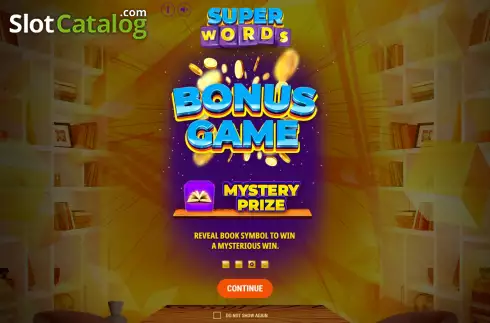 Скрин7. Super Words слот