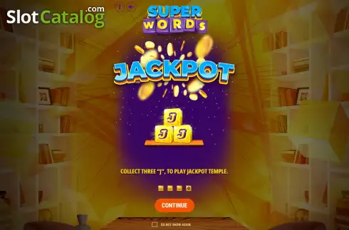 Скрин8. Super Words слот