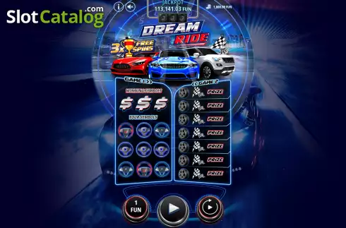 Скрин2. Dream Ride слот