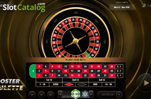 Скрин2. Booster Roulette слот