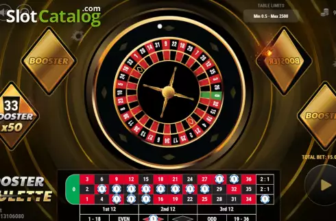 Скрин3. Booster Roulette слот