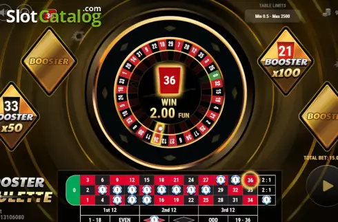 Скрин4. Booster Roulette слот
