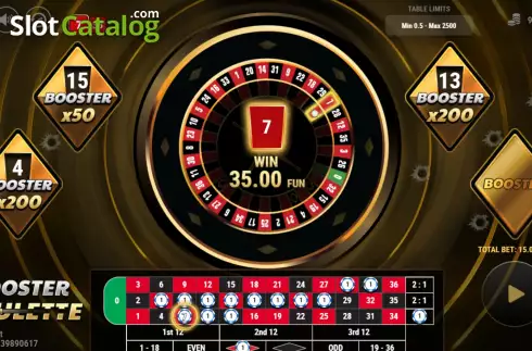 Скрин5. Booster Roulette слот