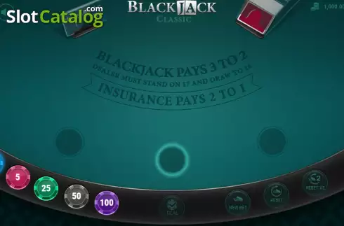 Скрин2. Blackjack (7777 Gaming) слот