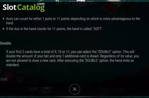 Скрин7. Blackjack (7777 Gaming) слот