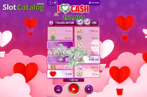 Скрин3. I Love Cash Valentine слот