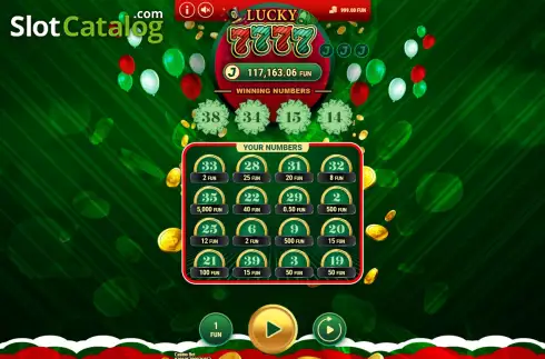 Скрин3. Lucky 7777 3 March слот