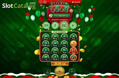 Скрин5. Lucky 7777 3 March слот