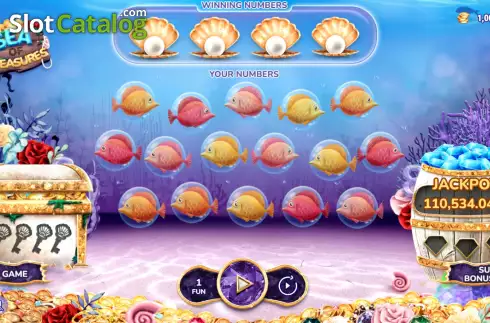 Скрин2. Sea of Treasures 8 March слот