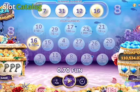 Скрин4. Sea of Treasures 8 March слот