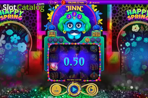 Скрин4. Jinn Spring Oasis слот