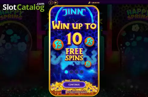 Скрин5. Jinn Spring Oasis слот