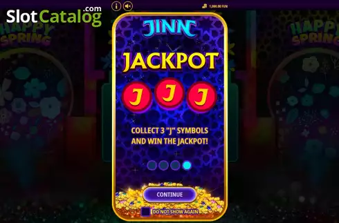 Скрин8. Jinn Spring Oasis слот
