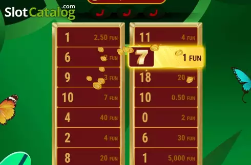 Скрин3. Golden 7 Spring слот