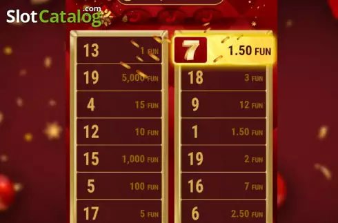 Скрин3. Golden 7 Christmas (7777 Gaming) слот