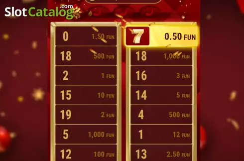 Скрин4. Golden 7 Christmas (7777 Gaming) слот