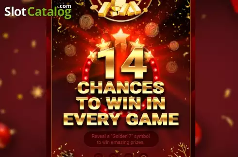 Скрин8. Golden 7 Christmas (7777 Gaming) слот