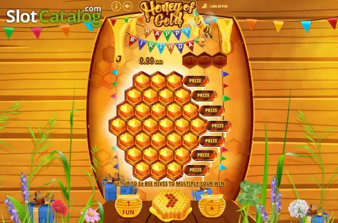 Скрин2. Honey of Gold Happy Birthday слот