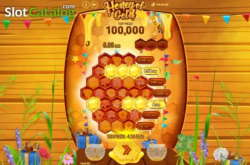 Скрин4. Honey of Gold Happy Birthday слот