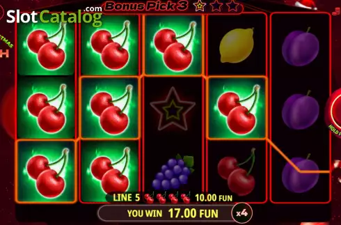 Скрин4. Cash 5 Merry Christmas слот